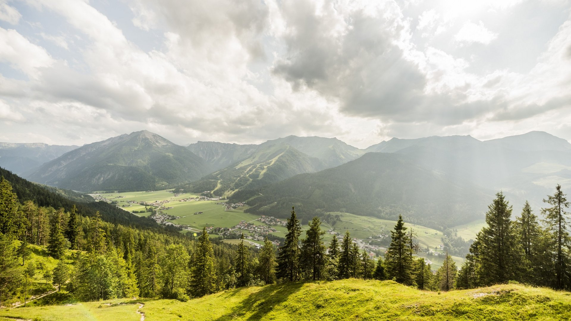 Blick von der Zoehreralm auf Achenkirch